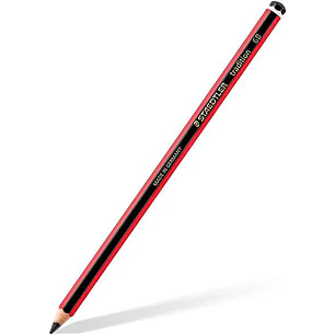 Staedtler Tradition 110 Lapiz de Grafito Hexagonal - Mina 6B - Resistencia a la Rotura - Madera Bosques Sostenible