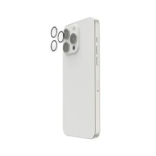 Hama Lens Protect Protector de Pantalla para iPhone 16 Pro - Vidrio Templado - Color Transparente