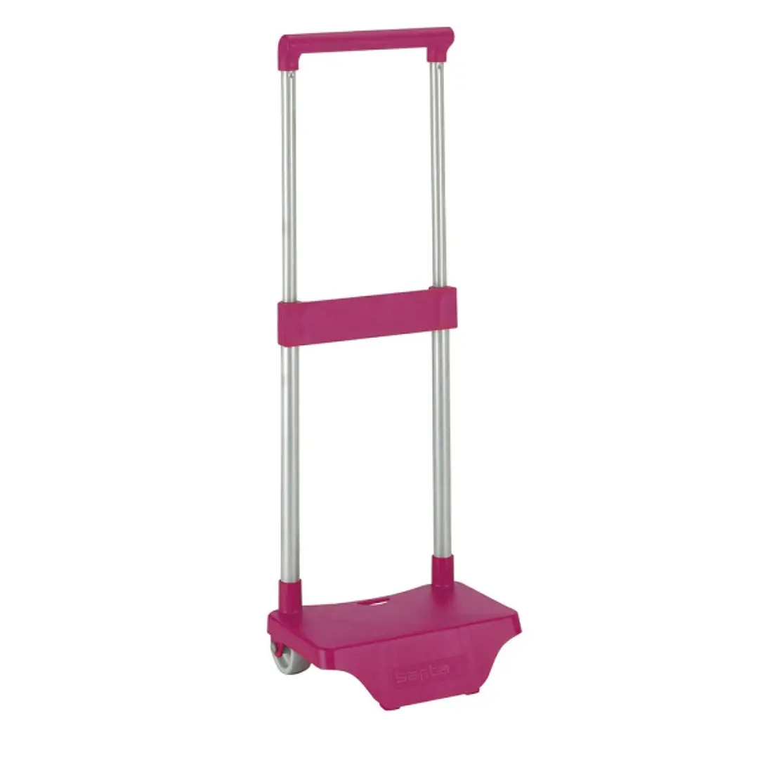 Safta Carro Portamochilas - Sujecion Universal - Material Resistente - Modelo Patentado - 26x10x34cm - Color Rojo Oscuro 1