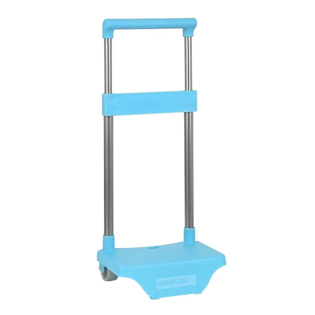 Safta Carro Portamochilas - Sujecion Universal - Material Resistente - Modelo Patentado - 26x10x34cm - Color Azul Claro 1