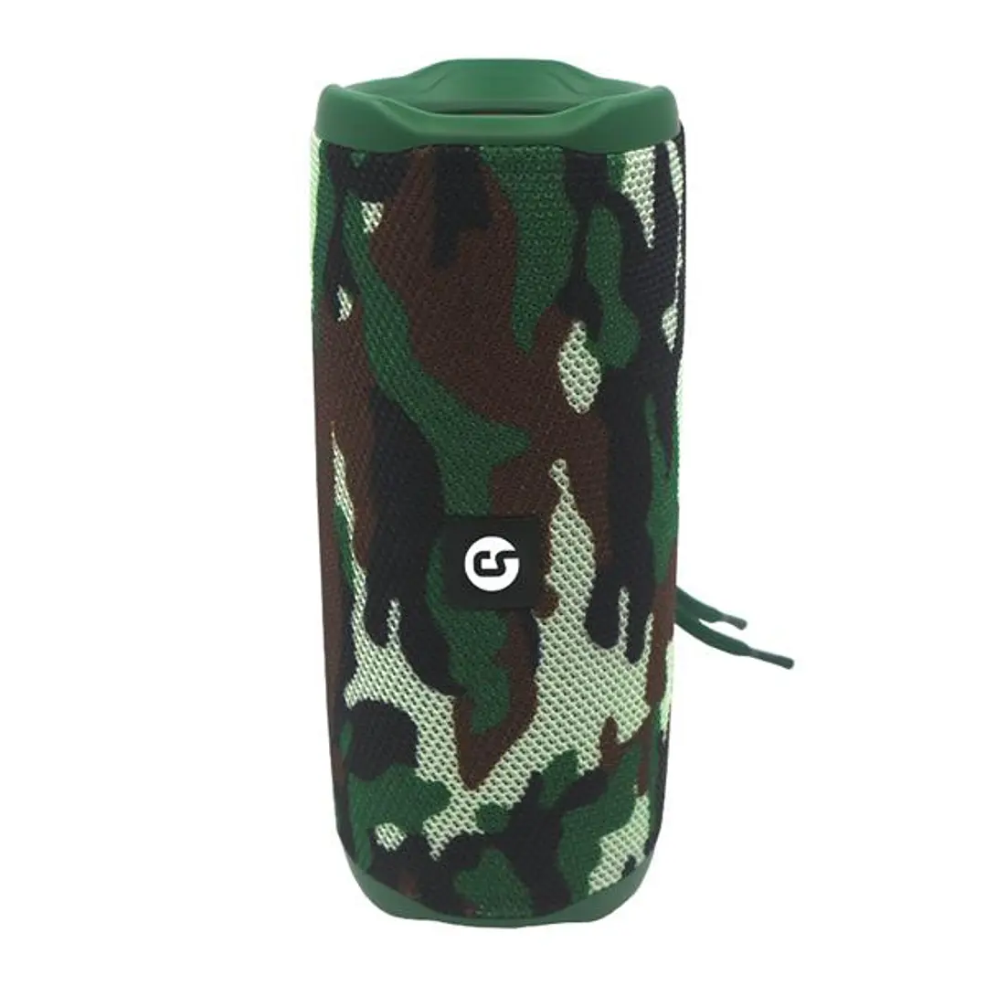Coolsound Street Vibe Altavoz Bluetooth True Wireless 10W - Autonomia hasta 3h - USB, MicroSD - Funcion Manos Libres - Radio FM - Color Verde Militar 1