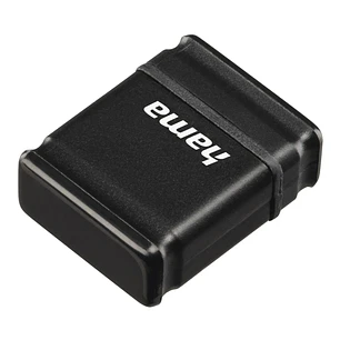 Hama Smartly Memoria Pendrive USB 2.0 con Tapa - 16GB de Capacidad - 10Mb/s de Transferencia - 21x15x6.5mm - Color Negro