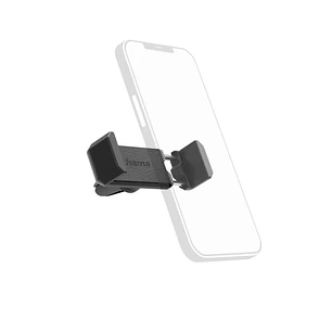 Hama Compacto Soporte de Coche para Smartphone - Peso Max 700g - Pinza para Rejilla - Ancho Dispositivo de 5.5 a 8.5cm - Universal - Color Negro