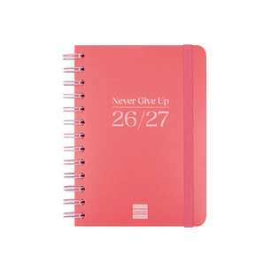 Finocam Cosmo Flex Agenda Escolar 26/27 en Catalan - Semana Vista Horizontal - Formato 8º - 120x169mm - Tapas de Polipropileno - Papel de 80g/m2 - Esp