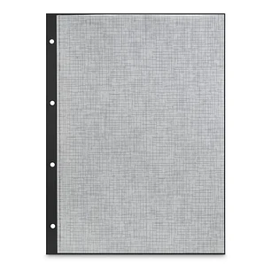 Hama Pack de 25 Cartulinas para Fotos - Perforado - Papel Intercalado - 233x310mm - Color Negro
