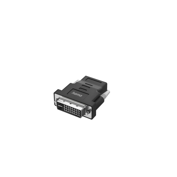 Hama Essential Adaptador de Video - 4K - DVI Macho - HDMI Hembra - Color Negro 1