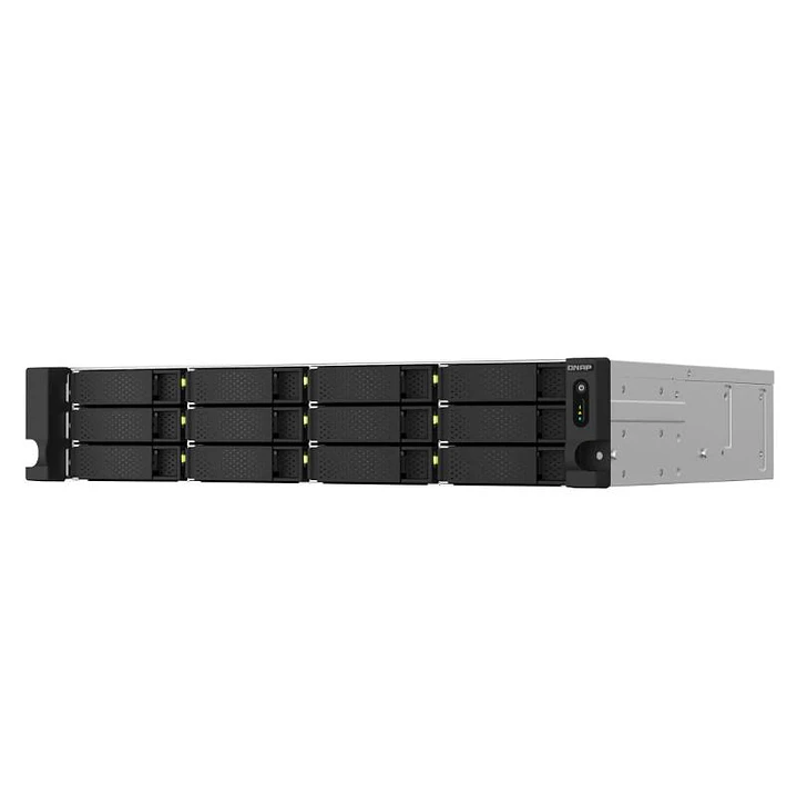 QNAP TS-1264U-RP-8G NAS 12XHDD-Bay 2x2.5GbE 3
