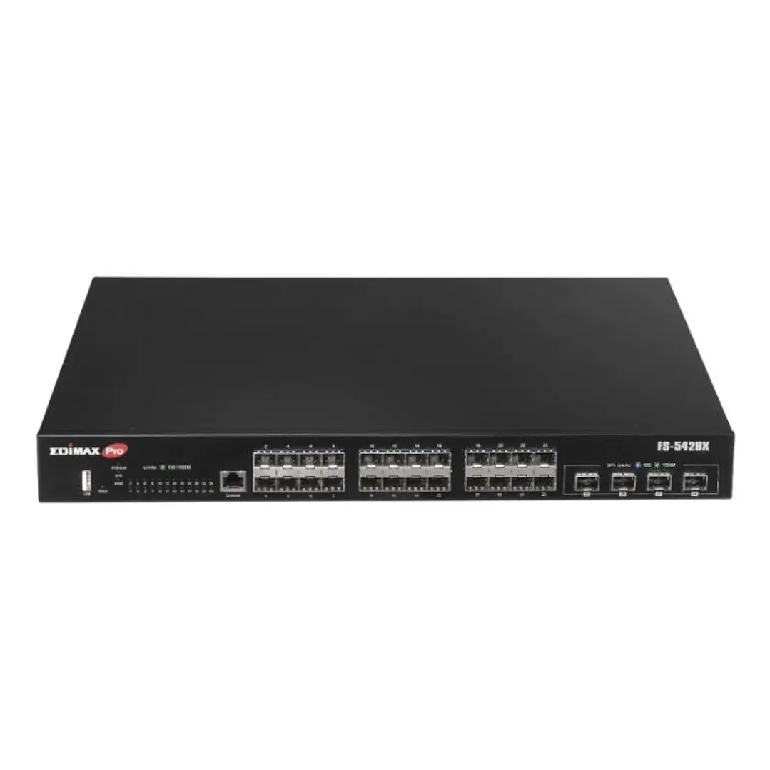 Edimax FS-5428X Smart Switch 24xG SFP 4x10G SFP+ 1