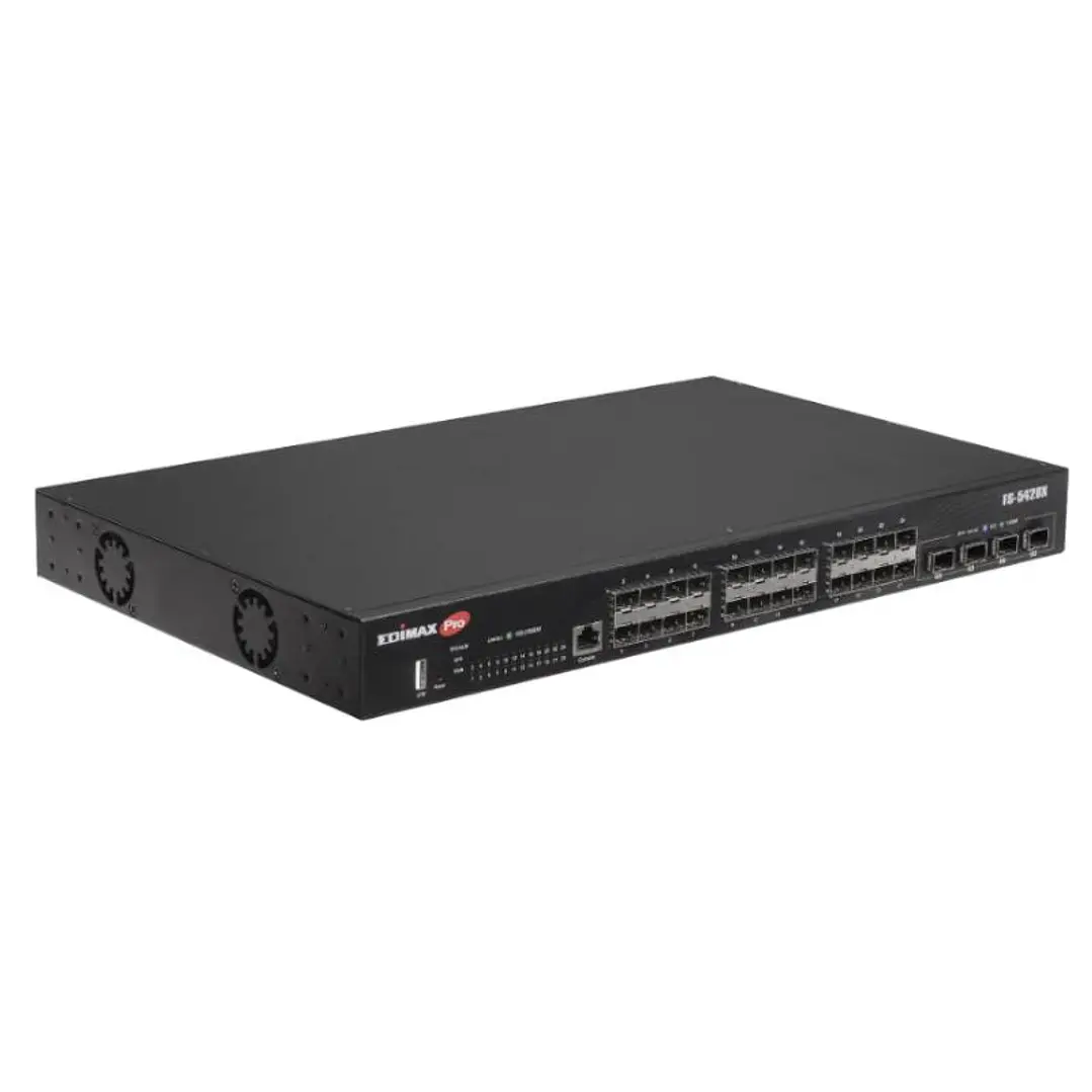 Edimax FS-5428X Smart Switch 24xG SFP 4x10G SFP+ 3