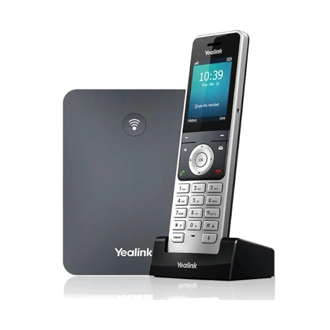 Yealink W76P Telefono IP DECT W56H+PSU y W70B 1