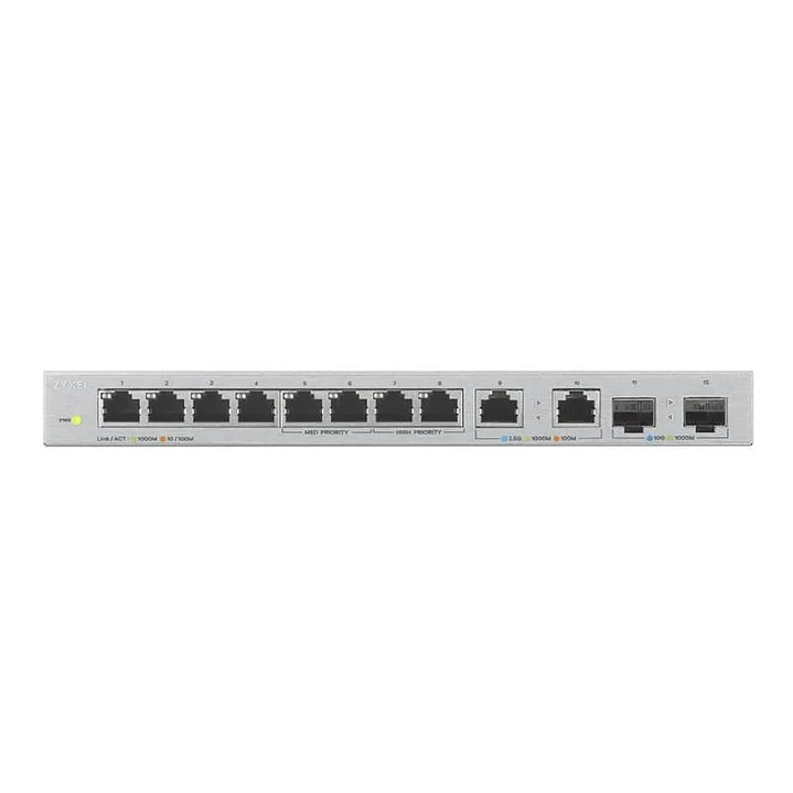Zyxel XGS1010-12 v2 Switch 8xGb 2x2.5G 2xSFP+ 2