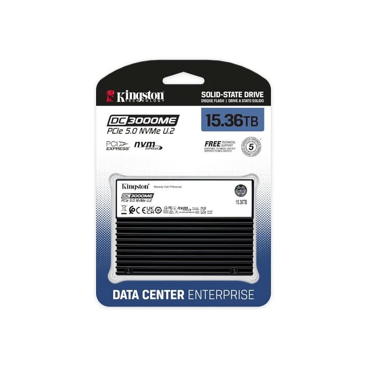 Kingston SSD DC3000ME 15.36TB NVMe PCIe 5.0 U.2 1