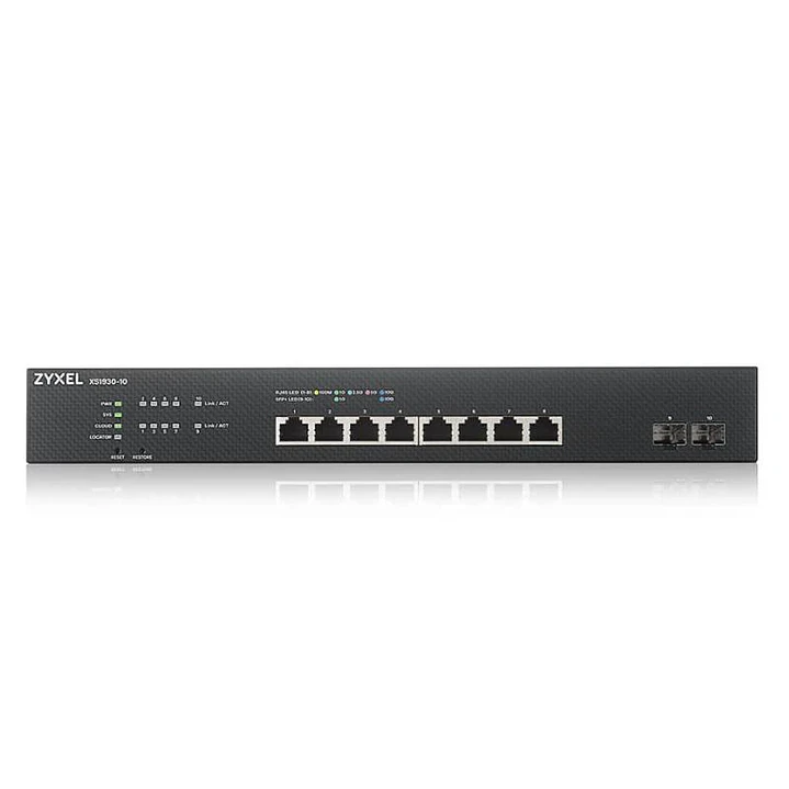 ZyXEL XS1930-10 Smart Switch 8xmGb 2x10Gb SFP+ L3 2