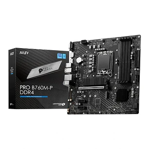 MSI Placa Base PRO B760M-P DDR4 mATX LGA1700