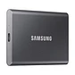 Samsung T7 SSD Externo 4TB NVMe USB 3.2  Gris - vignette 1
