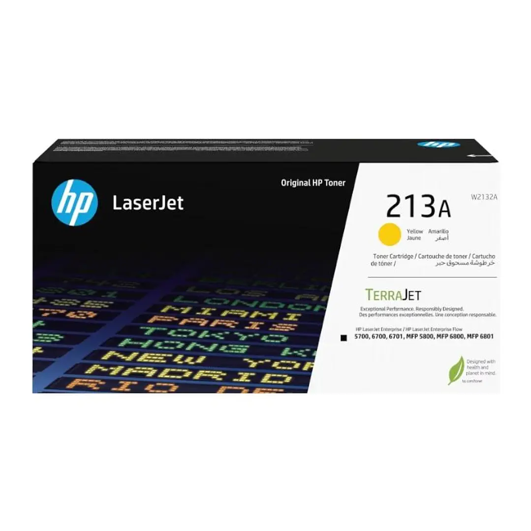 HP Tóner 213A Amarillo 1