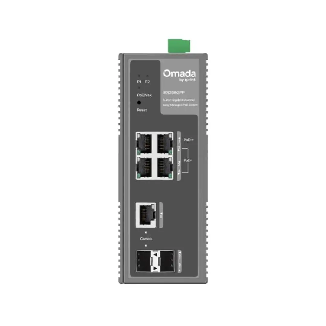 TP-Link IES206GPP Switch 1xG PoE++ 3xG PoE+ 1xSFP 2