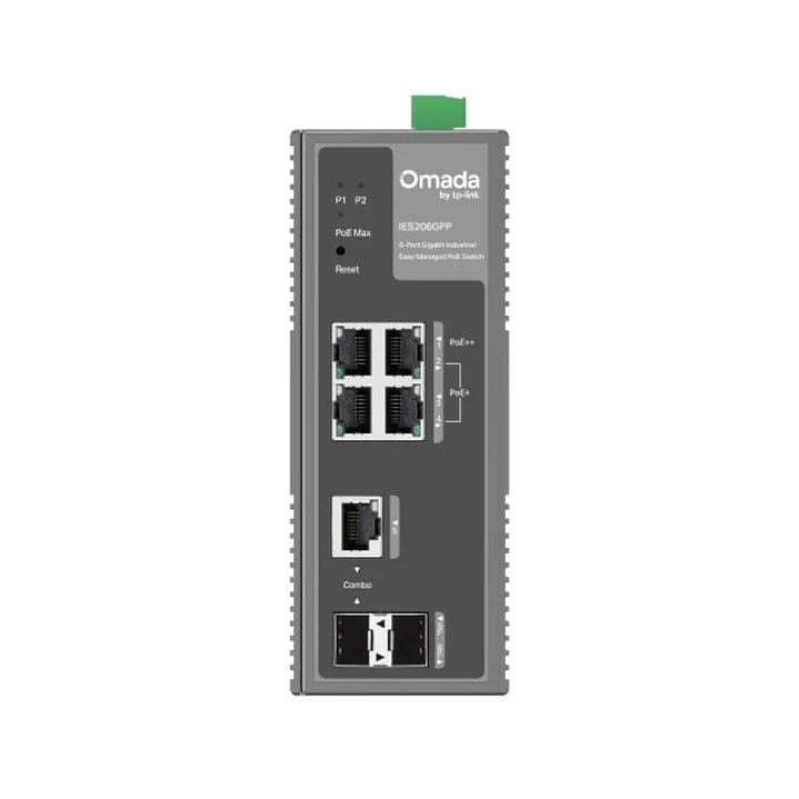 TP-Link IES206GPP Switch 1xG PoE++ 3xG PoE+ 1xSFP 2