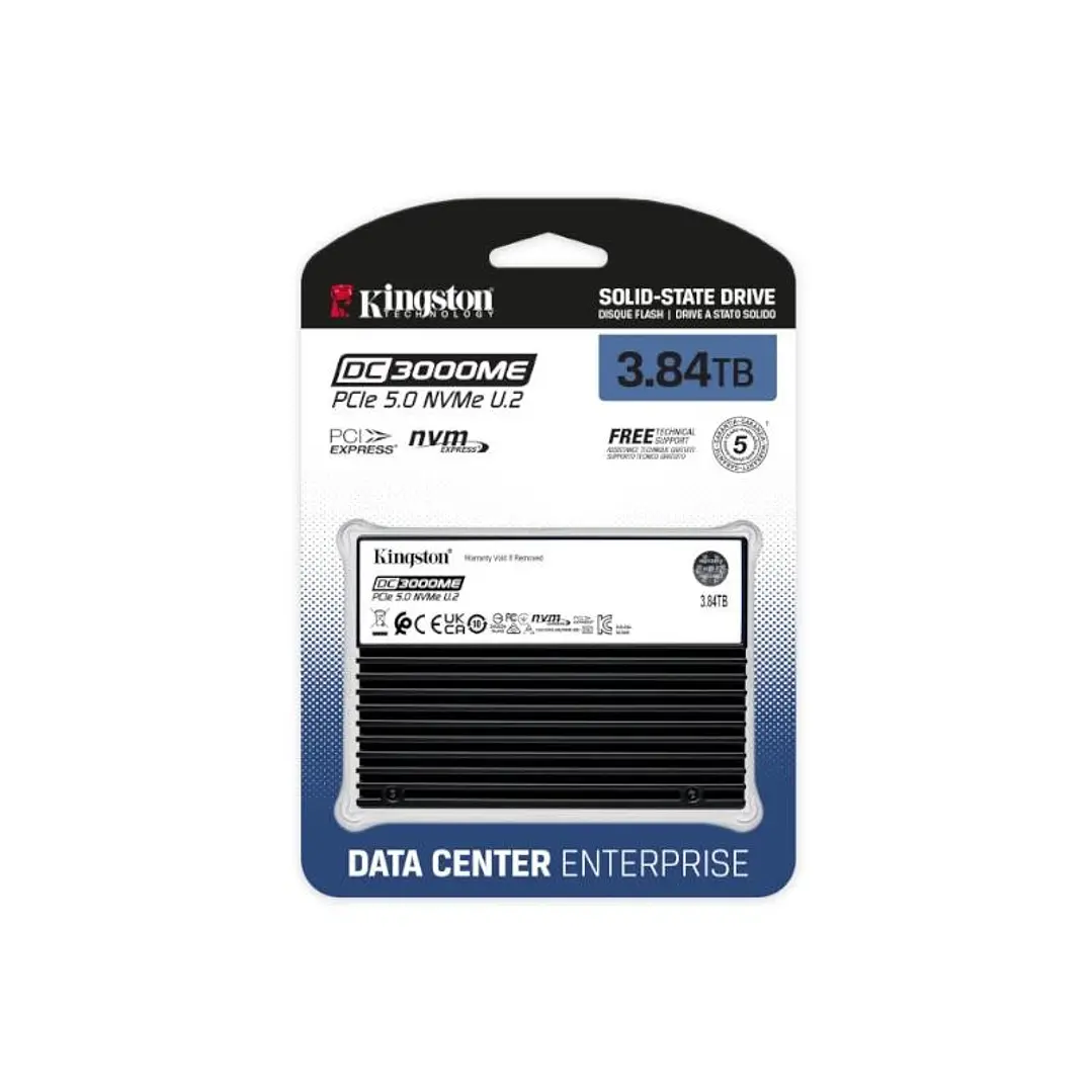 Kingston SSD DC3000ME 7.68TB NVMe PCIe 5.0 U.2 1