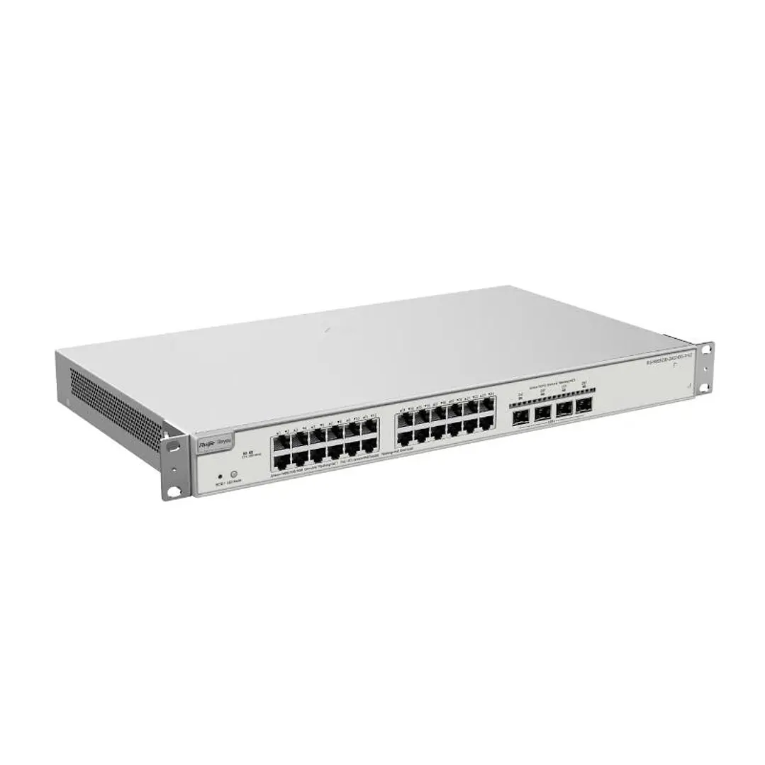 Reyee 24 × 10/100/1000Base-T copper ports with aut 2