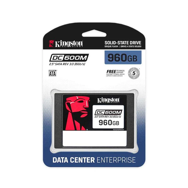 Kingston Data Center DC600M SSD 960GB 2.5