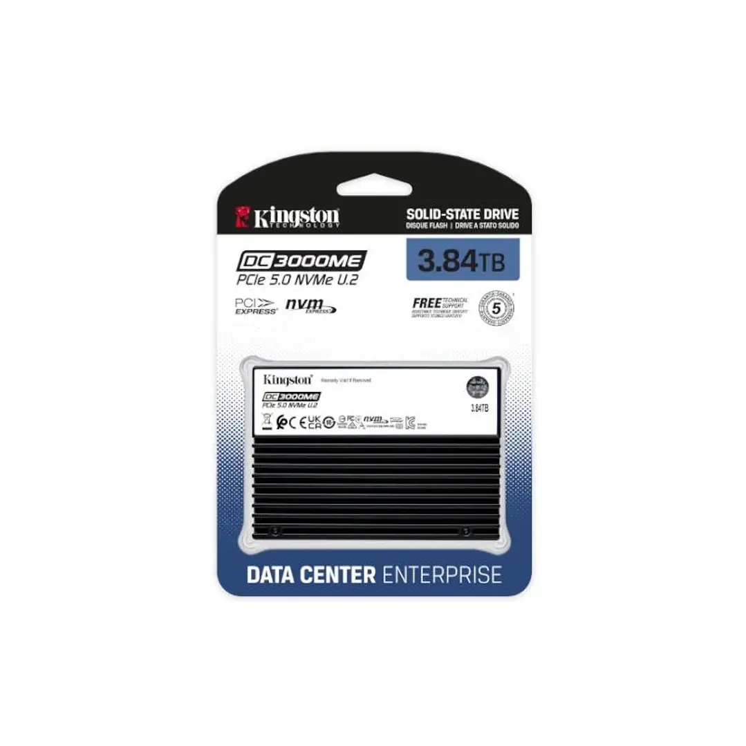 Kingston SSD DC3000ME 3.84TB NVMe PCIe 5.0 U.2 1