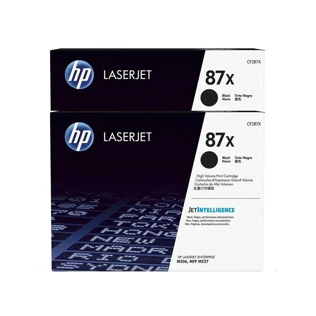 HP Tóner 87X Negro 1