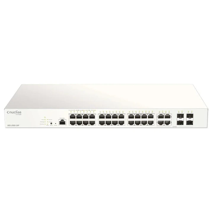 D-Link DBS-2000-28P/E 28xGb PoE+ Switch 193W 1Y 1