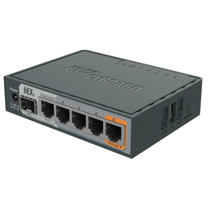 MikroTik RB760iGS hEX S Router 5xGB 1xSFP L4 4