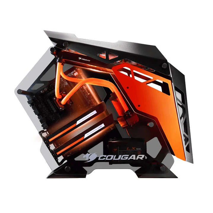 Cougar Caja Miditorre Conquer Cristal Templado 2
