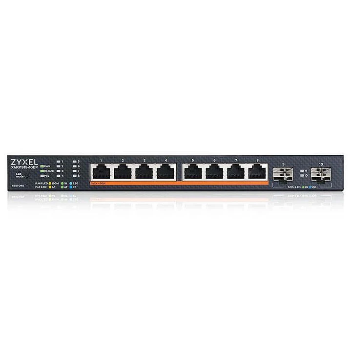 Zyxel XMG1915-10EP Switch PoE 8x2.5GbE 2xSFP+ 3