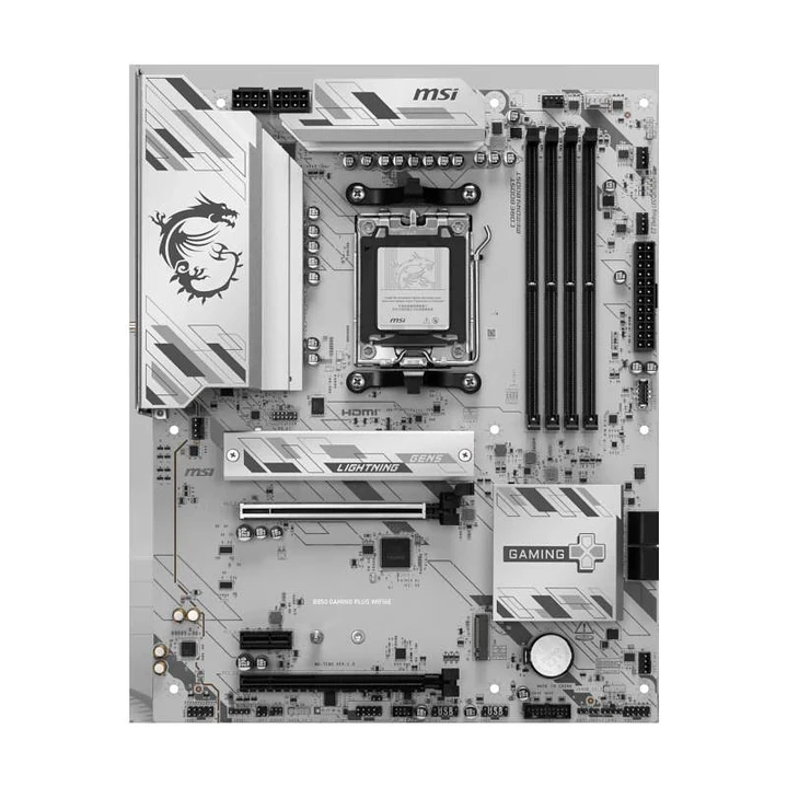 MSI Placa Base B850 GAMING PLUS WIFI6E DDR5 ATX AM 2