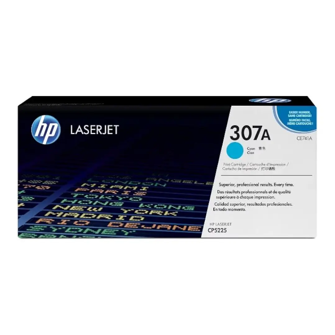 HP Tóner 307 Cyan 1