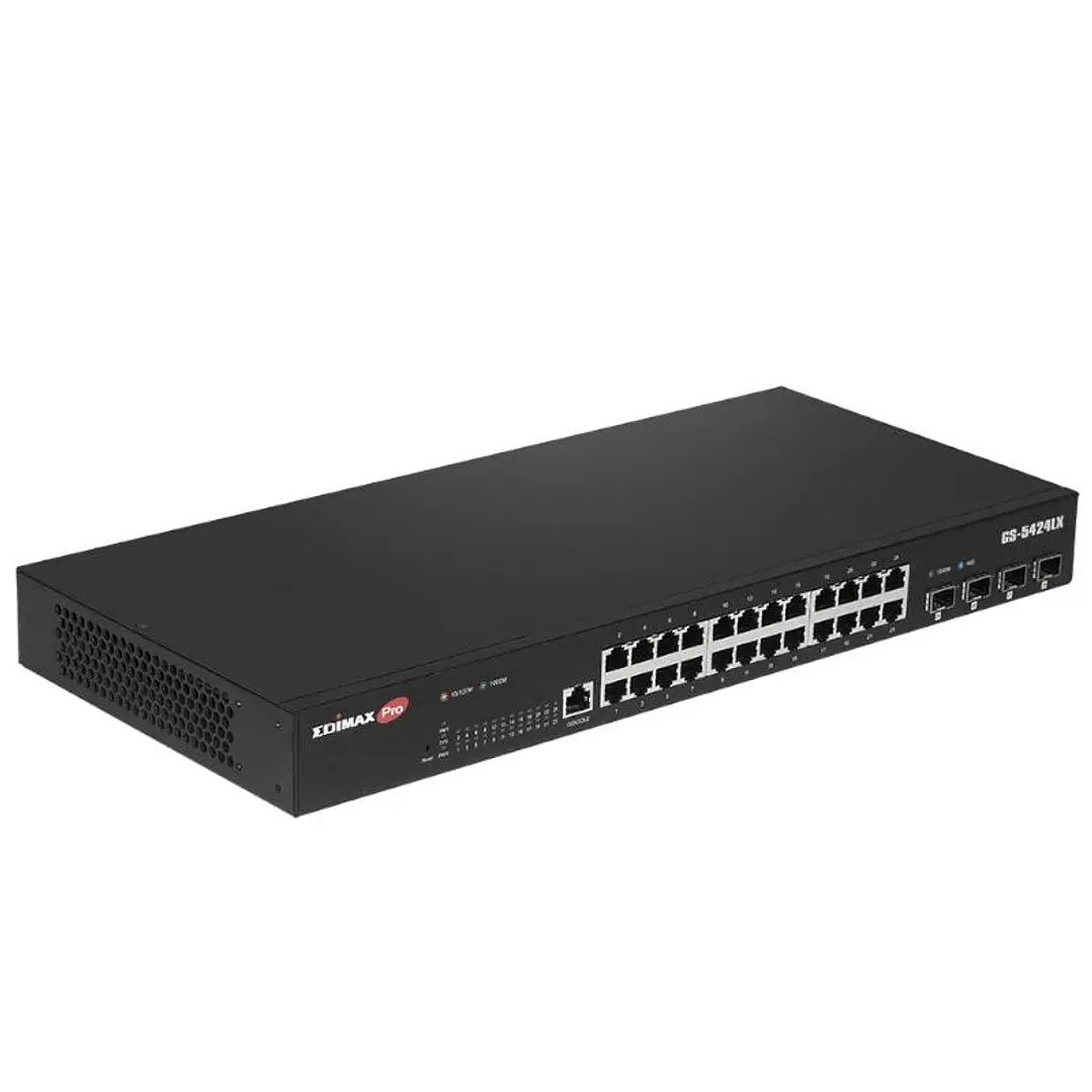 Edimax GS-5424LX 24xGb 4x10Gb SFP+ 1xConsola 2