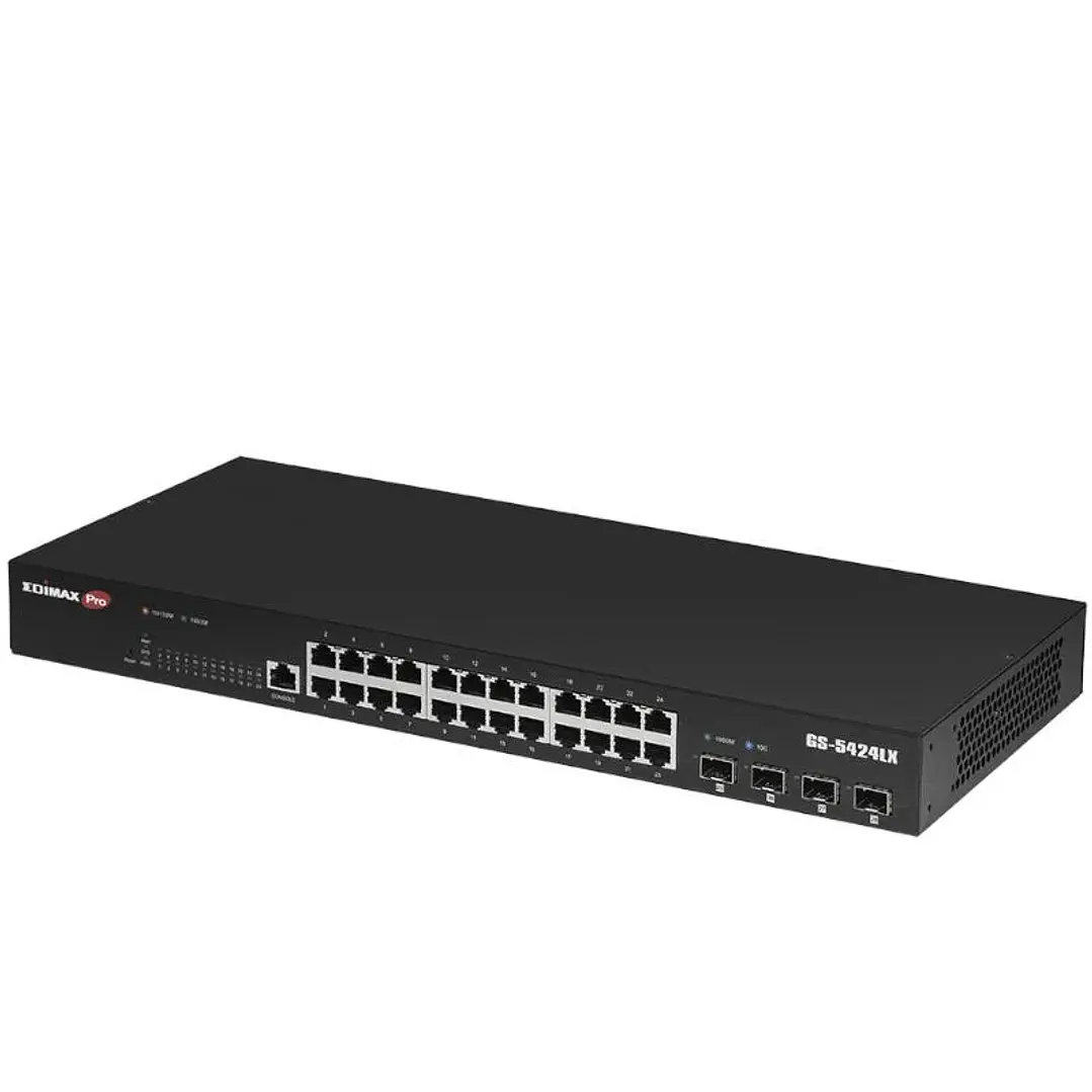 Edimax GS-5424LX 24xGb 4x10Gb SFP+ 1xConsola 3