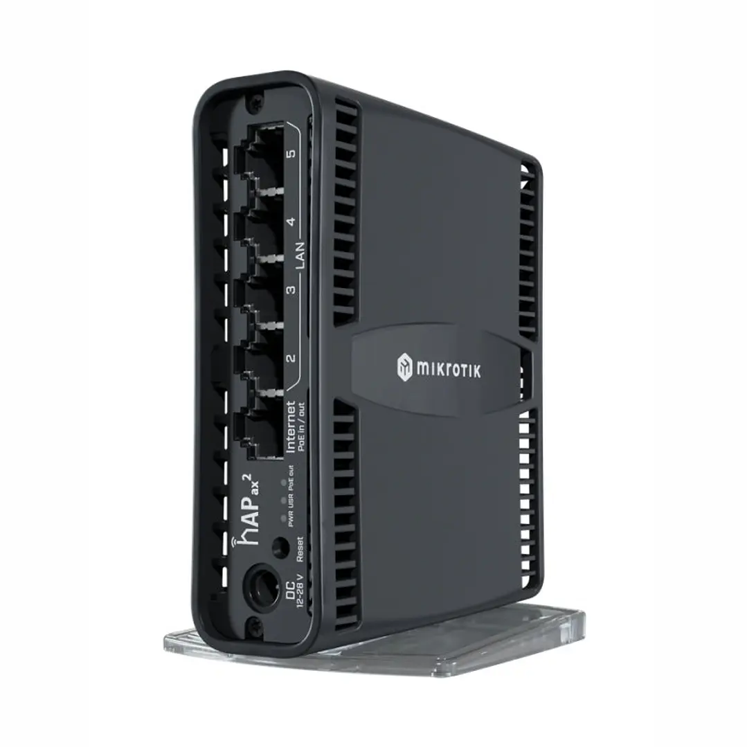 Mikrotik hAP ax2 Router WiFi6 5xGbE (1PoE) Dual 1