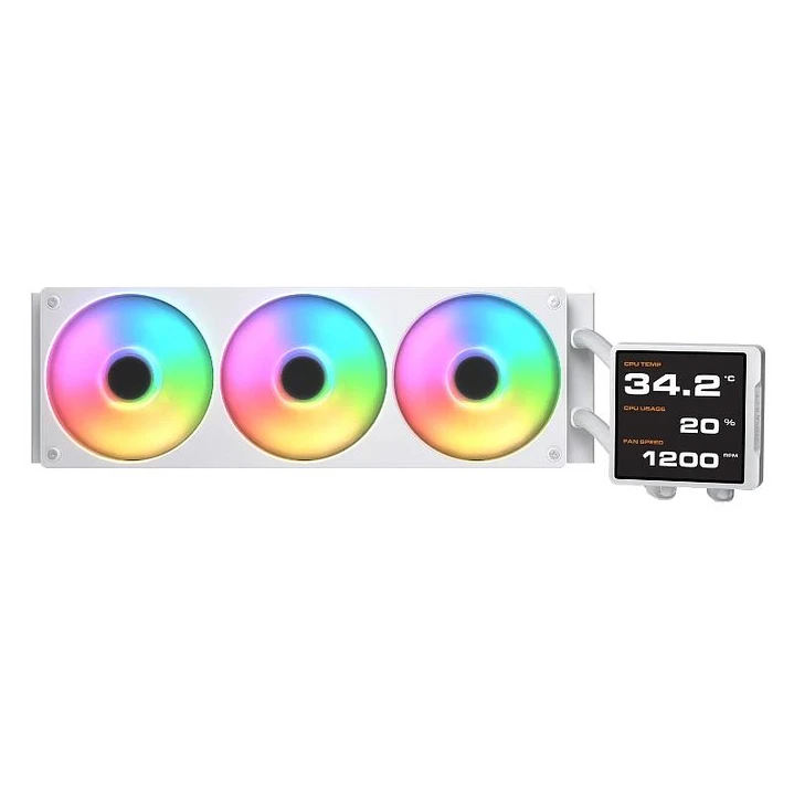 Cougar Ref. Liq Poseidon Vistek Pro ARGB 360 White 1