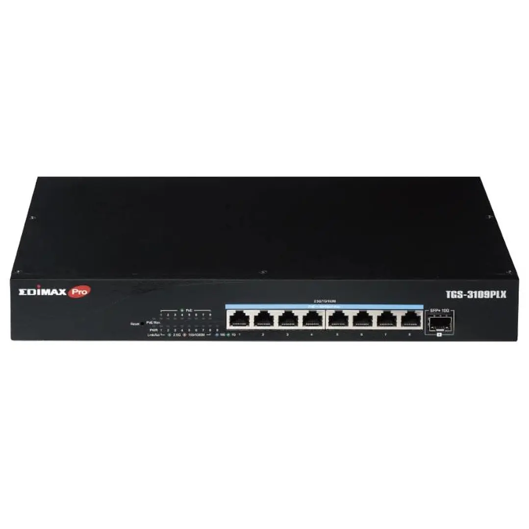 Edimax TGS-3109PLX Smart Switch 8x2.5G PoE++ 1x10G 1
