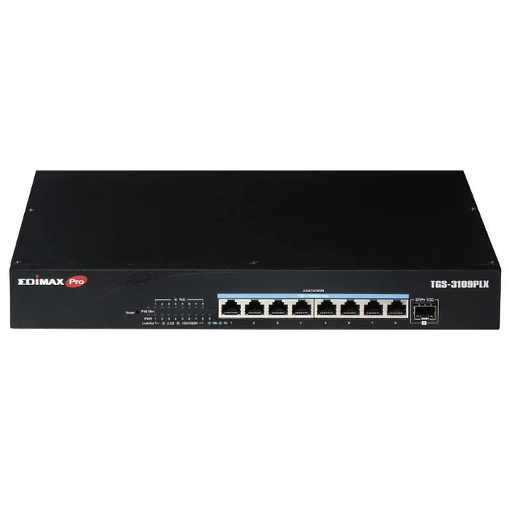Edimax TGS-3109PLX Smart Switch 8x2.5G PoE++ 1x10G 1