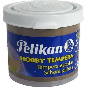 Pelikan Tempera Escolar Frasco 40ml - Facil de Lavar - Ideal para uso Escolar - Color Violeta
