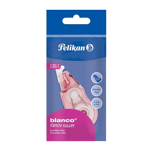Pelikan Fancy Roller Polibag Corrector en Cinta - 6 Metros - Ancho de 5mm - Tapon Deslizante - Agarre de Goma Ergonomico - Secado Rapido - Colores Sur