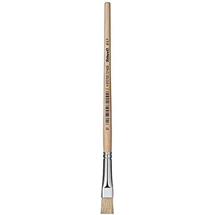 Pelikan Pincel Serie 613F N. 20 - Pelo Natural - para Colores Pastosos - Oleo, Acrilico y Tempera - Mango de Madera