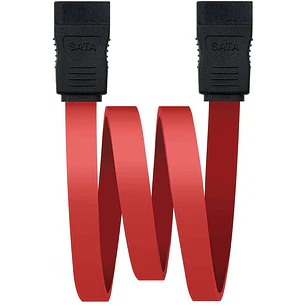Nanocable Cable Datos SATA 0.50m - Color Rojo