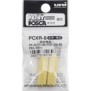 Uni-ball PCXR-8(JP) Pack de 2 Recambios Fieltros PC-8K - Punta 8.0mm