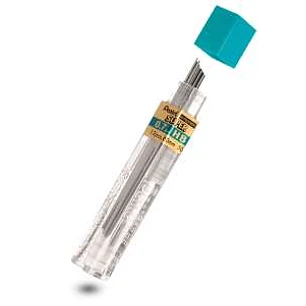 Pentel Hi-Polymer Tubo de 12 Minas de Grafito - Dureza HB - Trazo 0.7mm -  Alta Resistencia