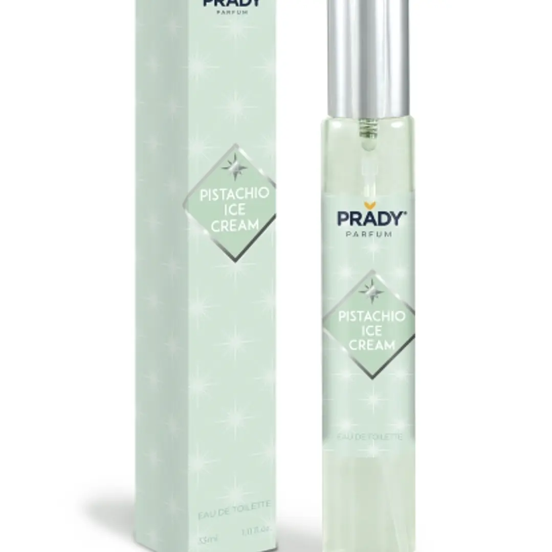 Prady Colonia Unisex Pistachio Ice Cream - Frasco de 33 ml - Spray Pulverizador 1