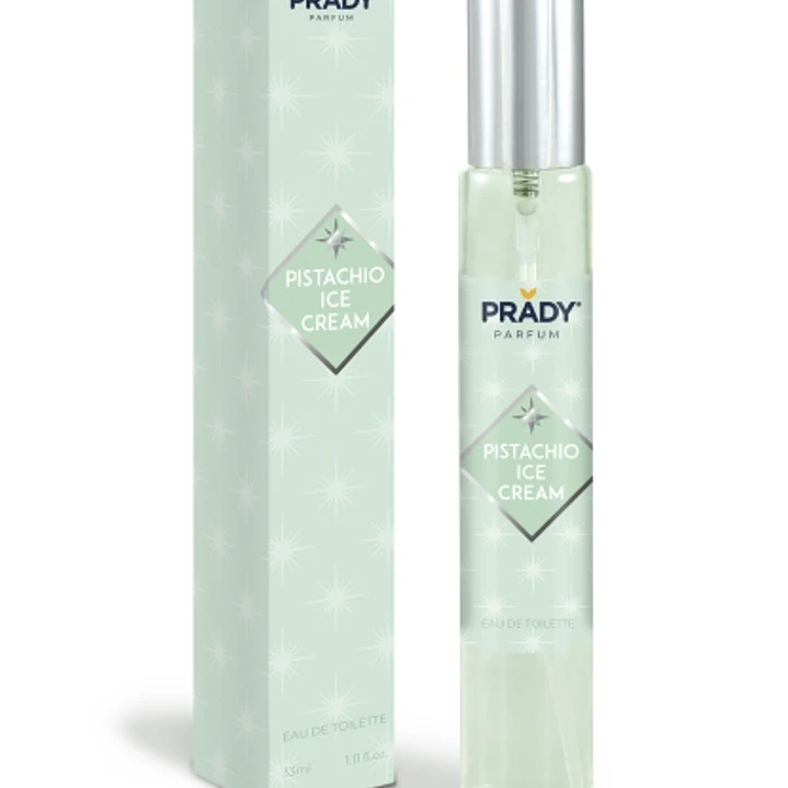 Prady Colonia Unisex Pistachio Ice Cream - Frasco de 33 ml - Spray Pulverizador 1