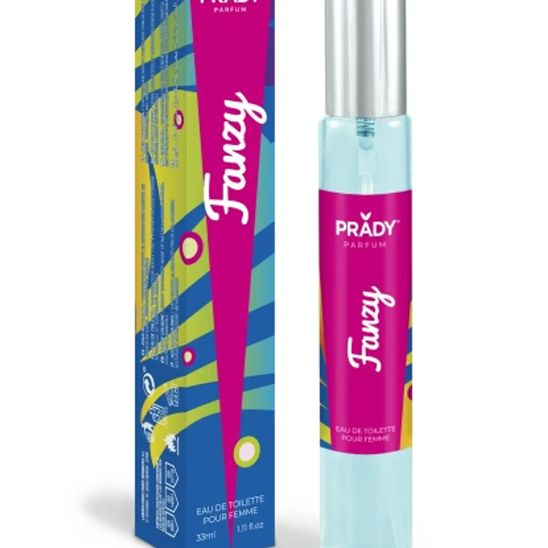 Prady Colonia de Mujer Fanzy - Frasco de 33 ml - Spray Pulverizador 1