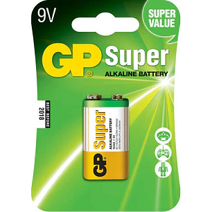 GP Pila Super Alcalina LR09 9V