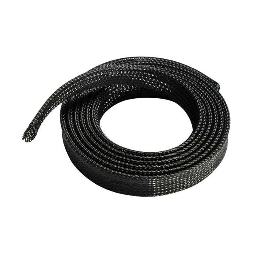 Aisens Organizador De Cable Poliester 20mm - 1.0m - Color Negro 1